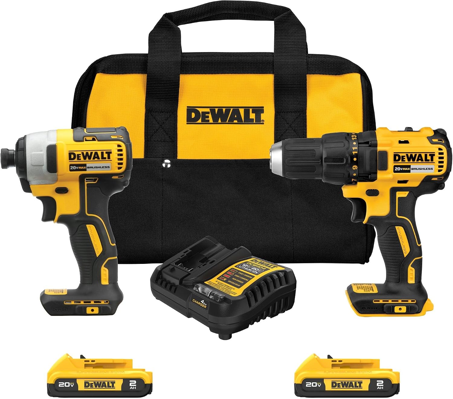 DEWALT 20V MAX cordless tool kit